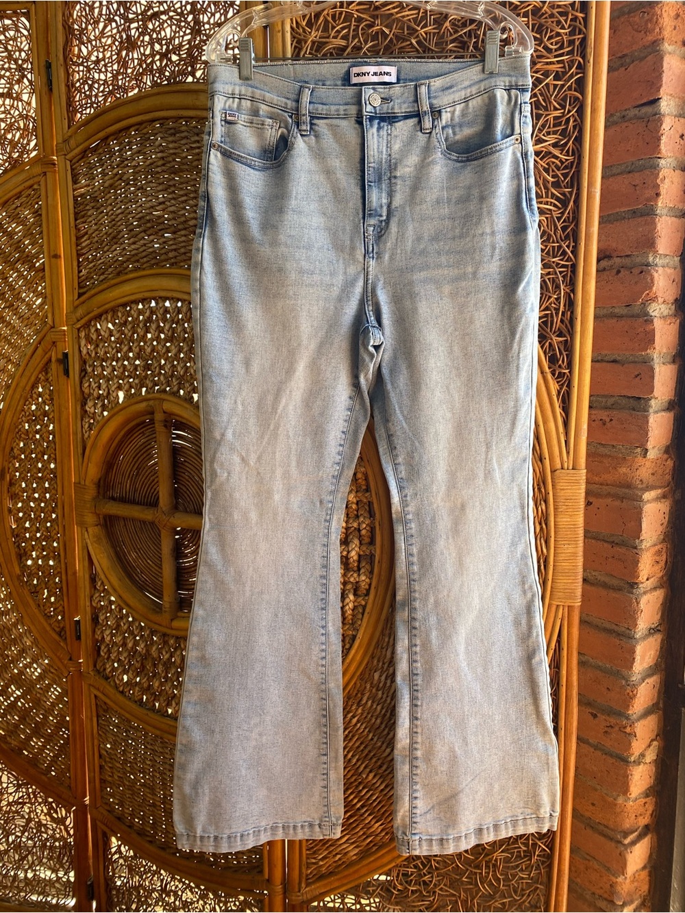 DKNY Light Blue Flare Jeans